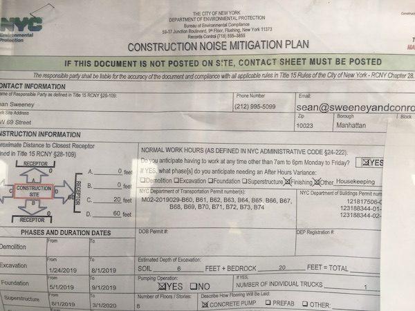 69th Street Mansion Noise Mitigation