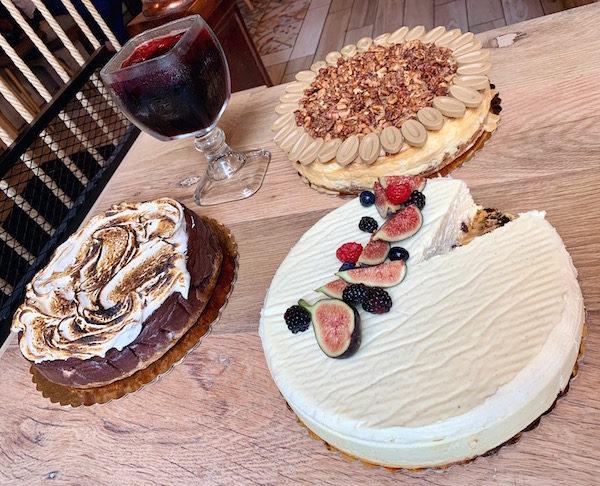 Modern Bread and Bagel Cheesecakes