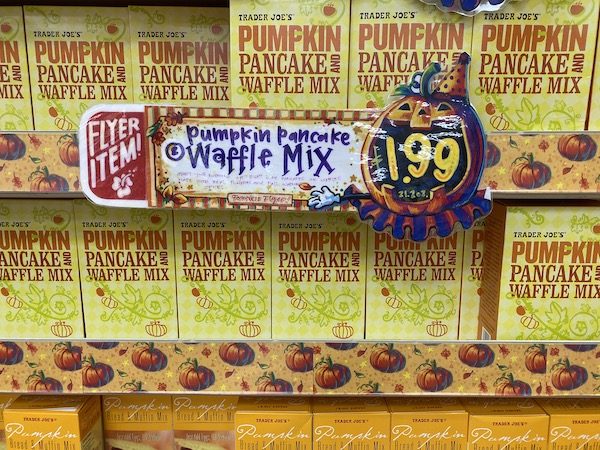 Pumpkin Pancake Mix TJ's