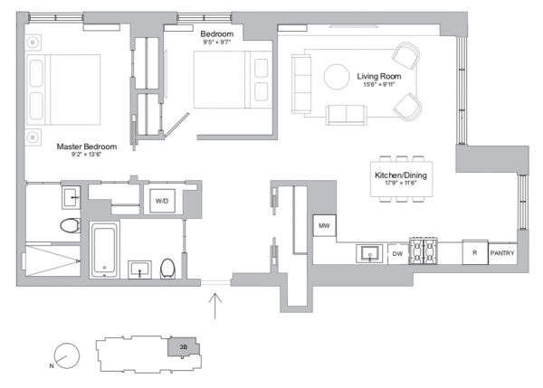 3B Floorplan