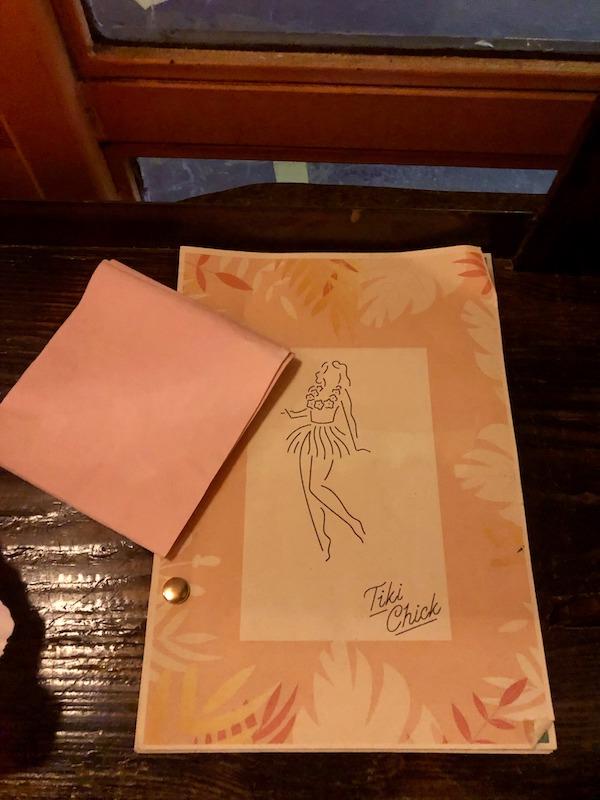 pink napkins
