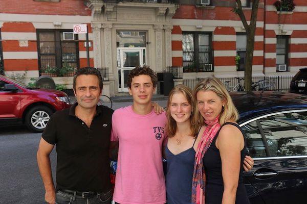 Di Pietro family - Luca, Ian, Isabella and Kate