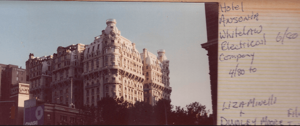 Ansonia Hotel 1980