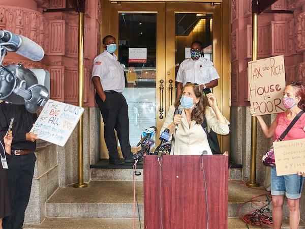 Helen Rosenthal Lucerne Protest