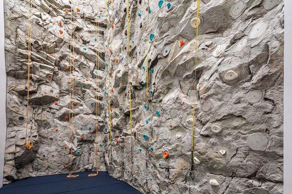 rock climbing wall waterline square NYC