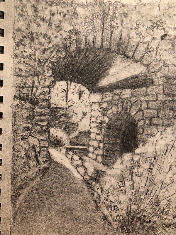 Stephen Galiczynski Central Park sketch