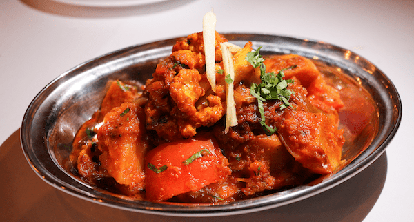 Aloo Gobhee Adrak Masala