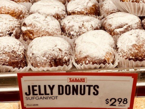 Zabar's Jelly Donuts Hanukkah NYC