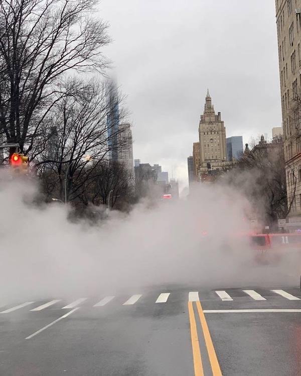 water main break central park west