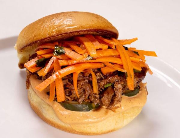 King Wang's Pulled Pork Sandwich