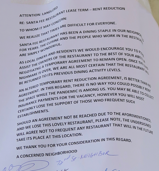 Santa Fe petition