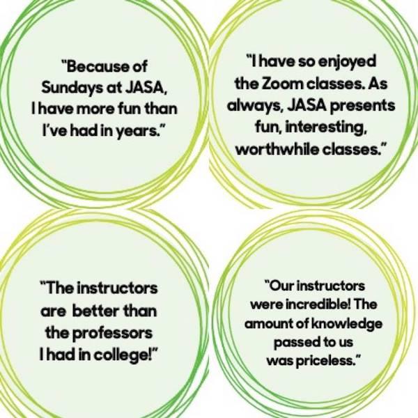 Sundays at JASA reviews