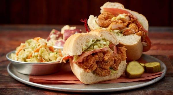 shrimp po boy