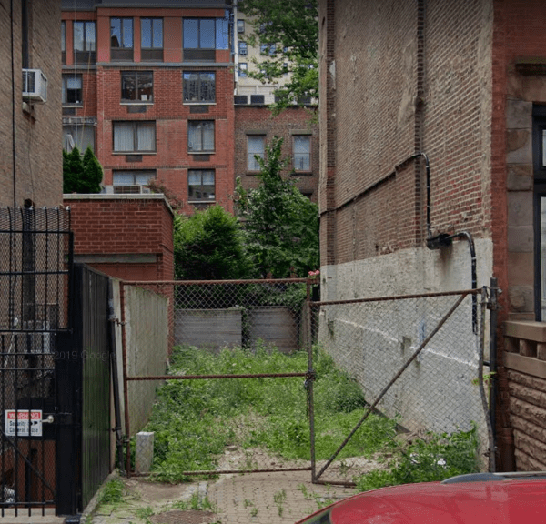 vacant lot 110 West 88th Street
