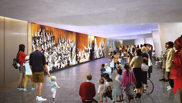 David Geffen Hall Media Wall