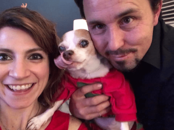 Tiberio and Leone with Scrappy
