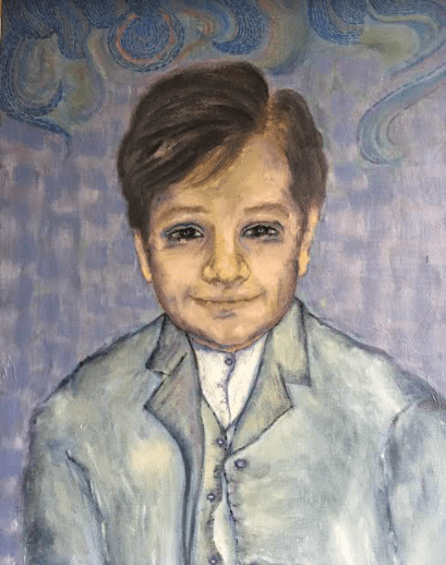 Jeune Garcon by Xenia Garamvolgyi