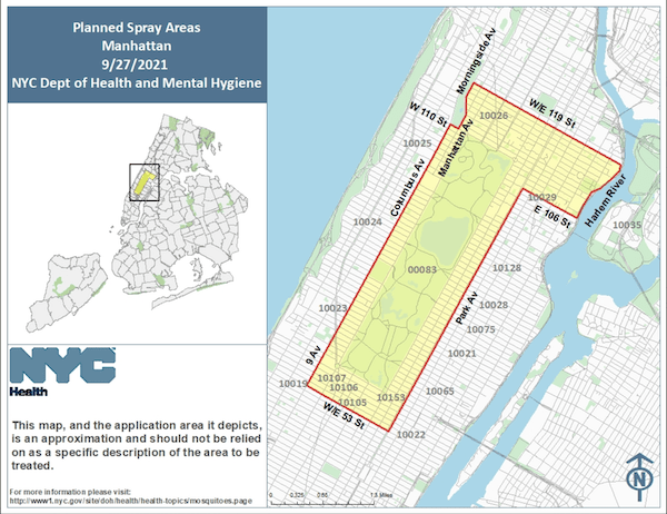 mosquito spraying nyc