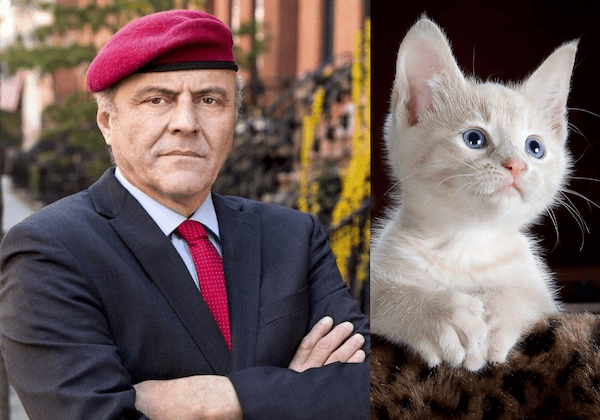 Curtis Sliwa votes upper west side