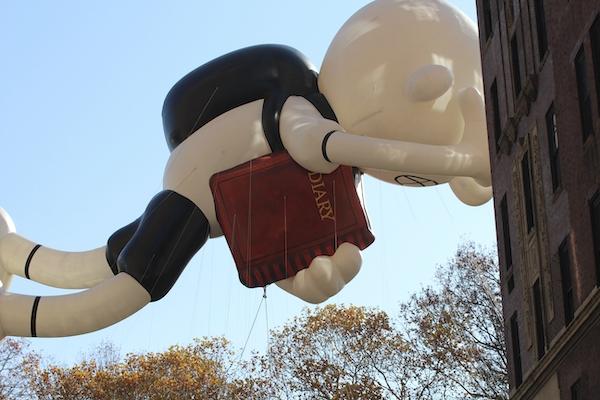 diary of a wimpy kid balloon