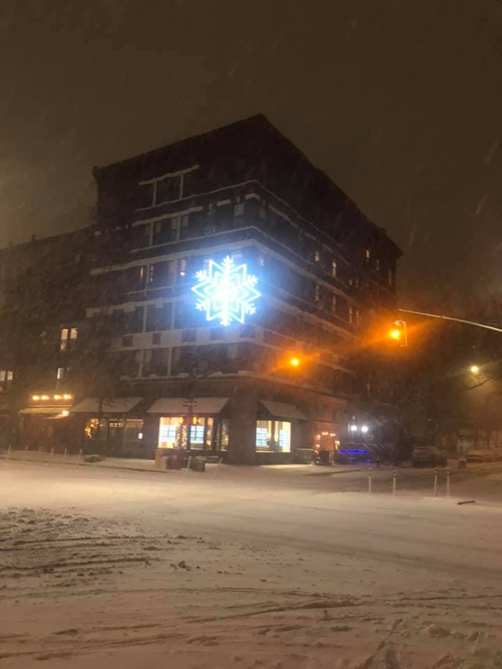 giant snowflakes