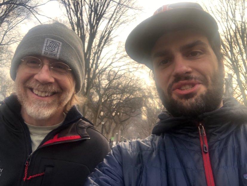 Trey Anastasio and Bobby Panza