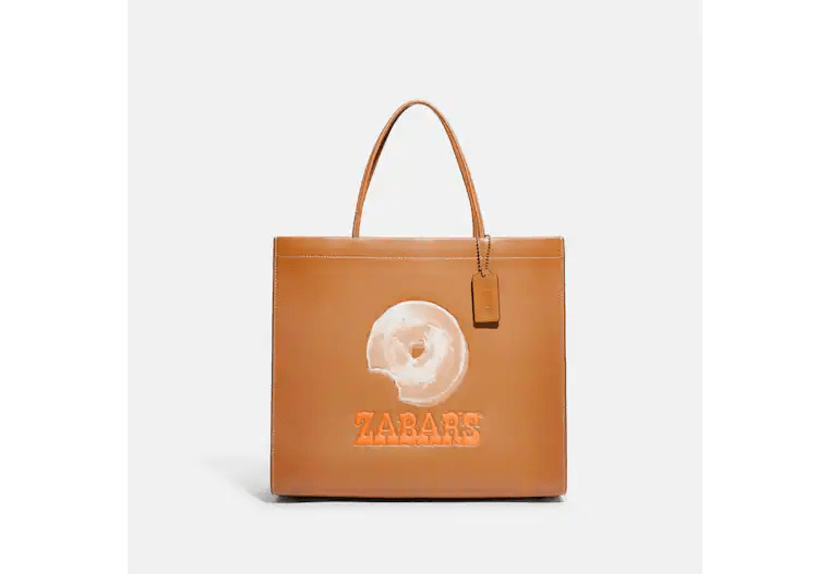 zabar's coach tote bag