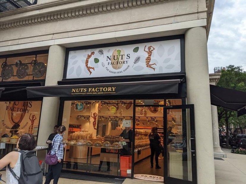 nuts factory open