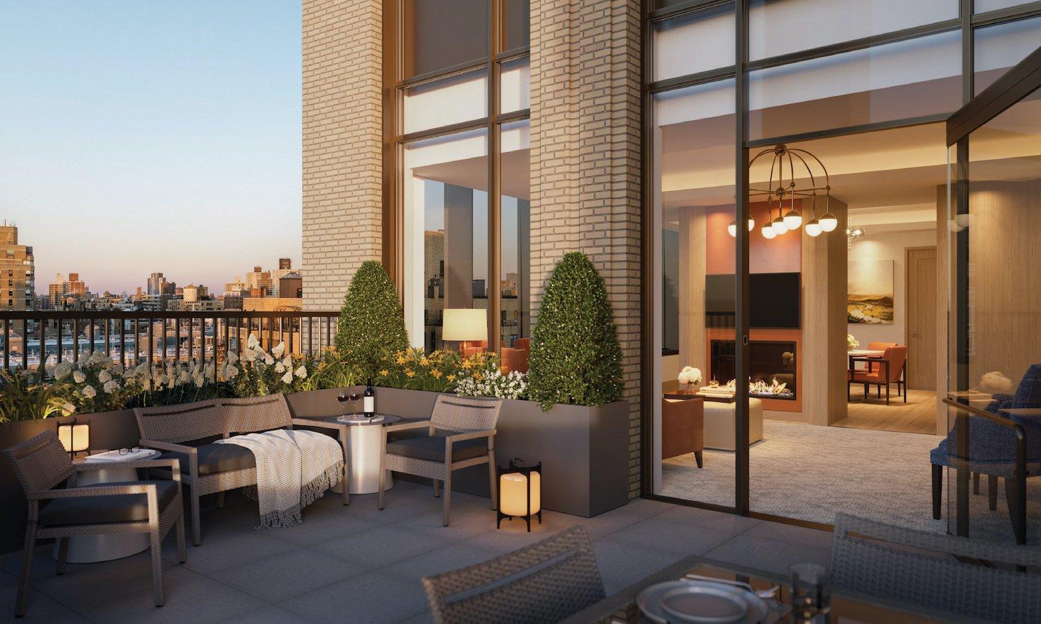 outdoor terrace the apsley