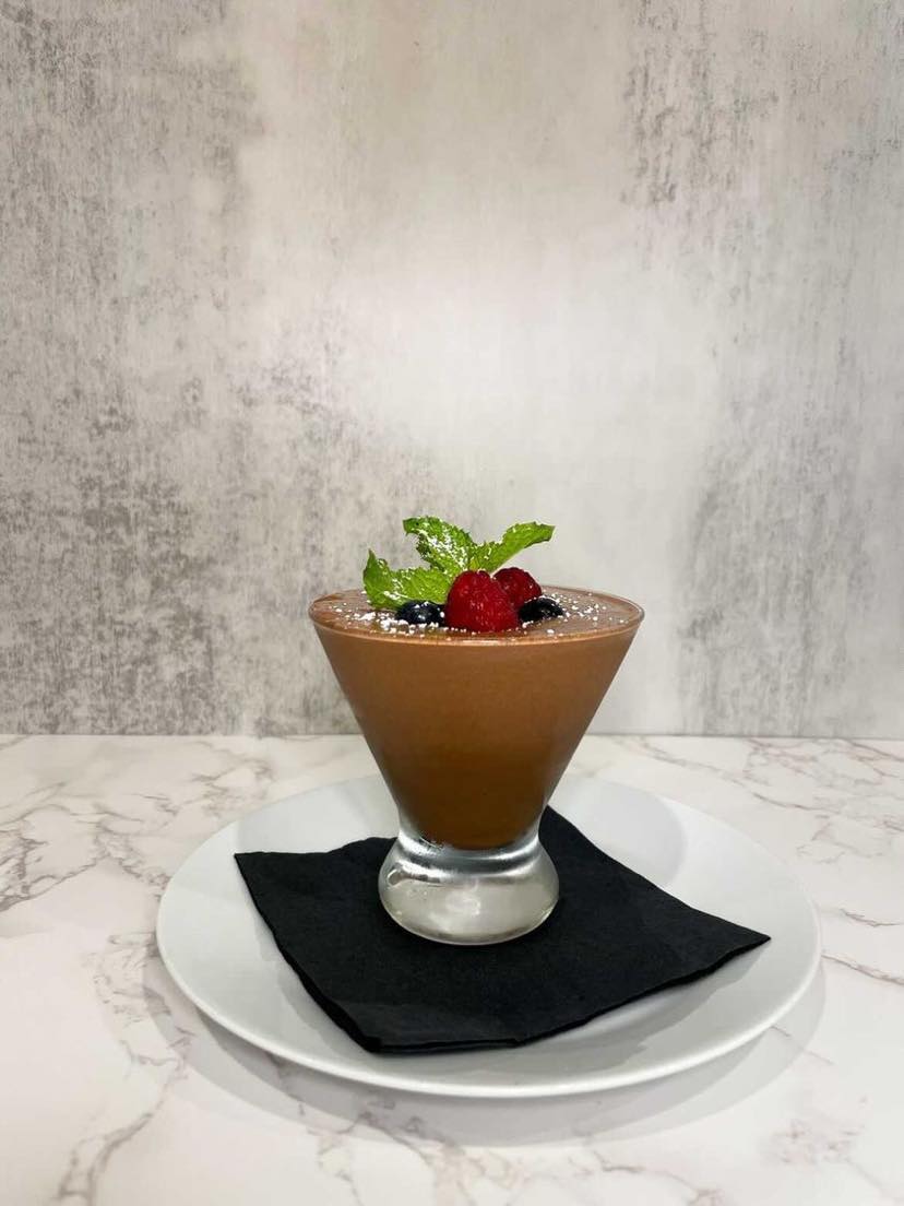 the grand feast chocolate mousse