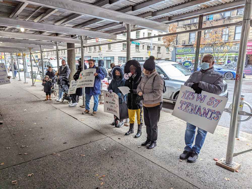 glenn gardens tenant rally december 2022