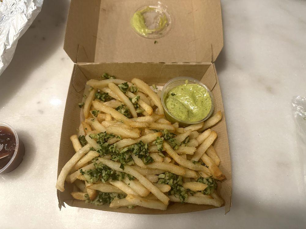 Fred’s Meat & Bread garlic fries