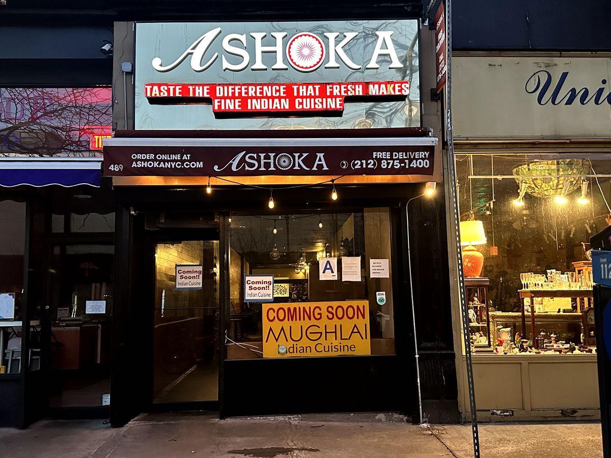 mughlai replacing ashoka