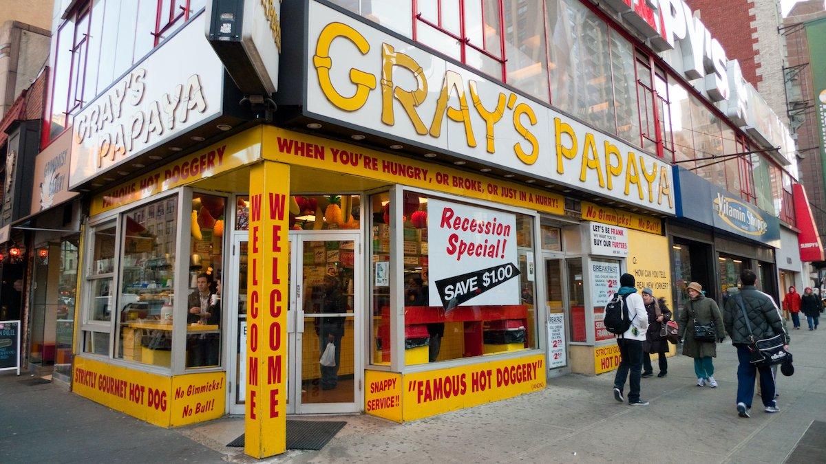 gray's papaya founder dies