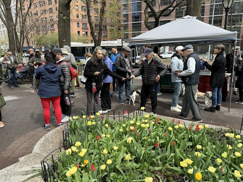 straus park april 2024 event
