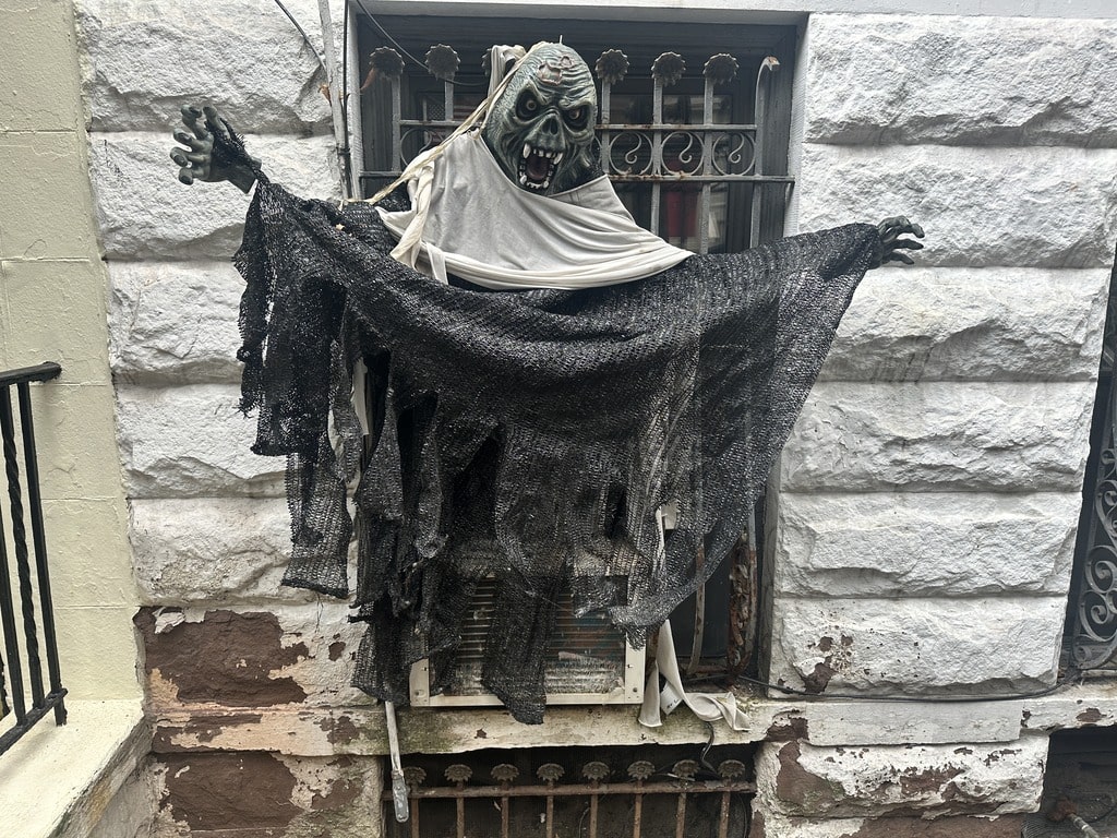 A freaky Window at 62 West 69th Street