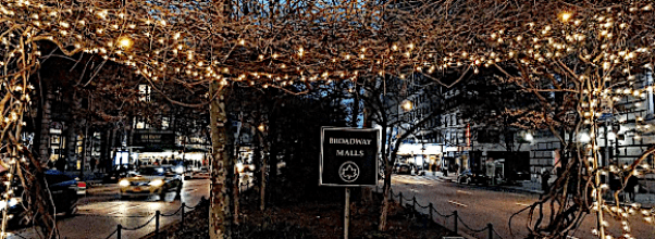 Holiday Lights on the Upper West Side
