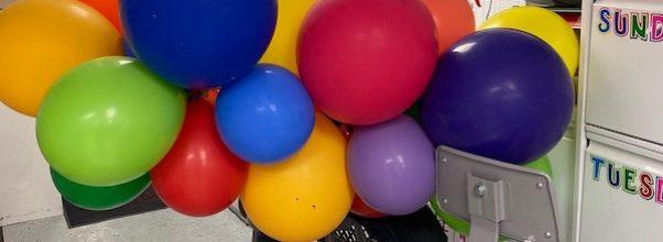 A Balloon Party on Amsterdam Avenue