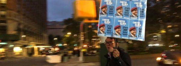 Video: Sliwa Supporters Rally Outside ABC