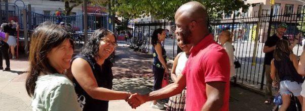 New District School Superintendent Meets Parents at UWS Playground: Says He Loves the Wagon New District School Superintendent Meets Parents at UWS Playground: Says He Loves the Wagon