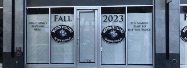Signage Up For New Morton Williams