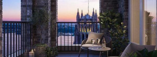 Enjoy Unobstructed Views and Gracious Outdoor Terraces at Luxury Manhattan Condominium Tower Claremont Hall Enjoy Unobstructed Views and Gracious Outdoor Terraces at Luxury Manhattan Condominium Tower Claremont Hall