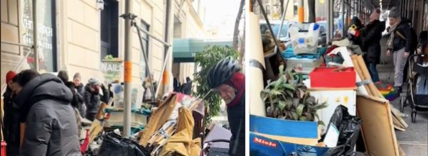 Late Artist’s Paintings, Possessions Left Outside UWS Co-op Spark Massive Turnout