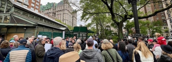 Opponents Rally Against 72nd Street Bike Lane Proposal
