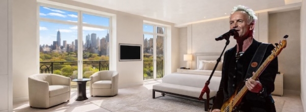 Sting’s Former UWS Penthouse Hits Market: LOOK INSIDE